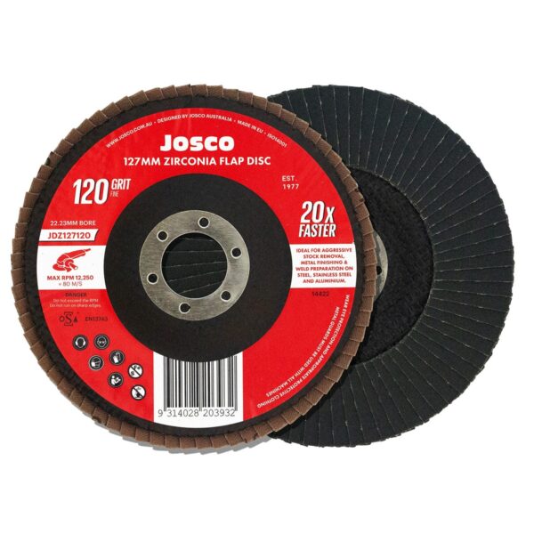 Flap Disc 127x22 120G Zirconia